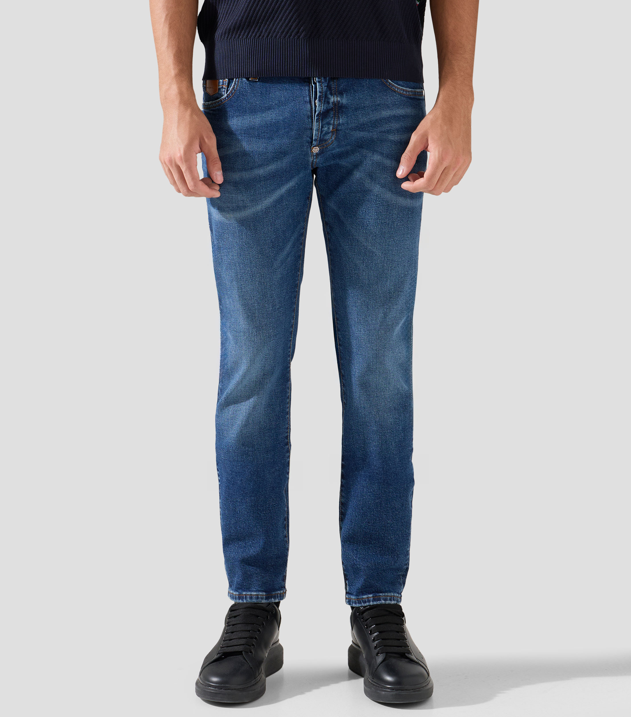 Jeans de corte straight Hombre
